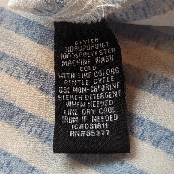 Sanctuary Size Medium Blue and White Striped Tunic - Picture 7 of 10